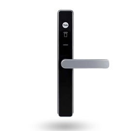 YALE UNITY SECURITY SCREEN DOOR LOCK SILVER