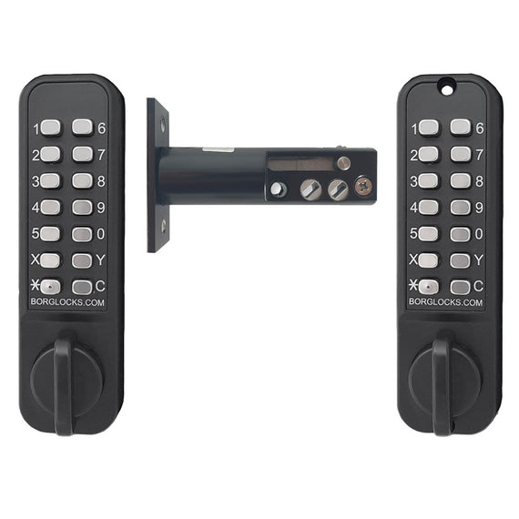 Borg Digital Lock 2127 Deadbolt version Back to Back Keypad Marine Grade Pro Easicode Pr