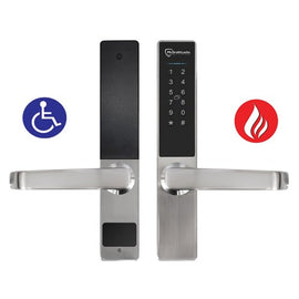 McGrath Stafford Digital Lock With Raised Buttons with 60/70mm Adjustable Latch